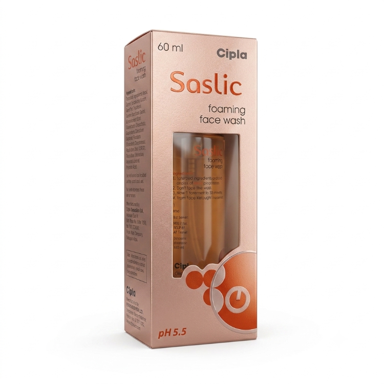 Saslic Foaming Face Wash 60ml