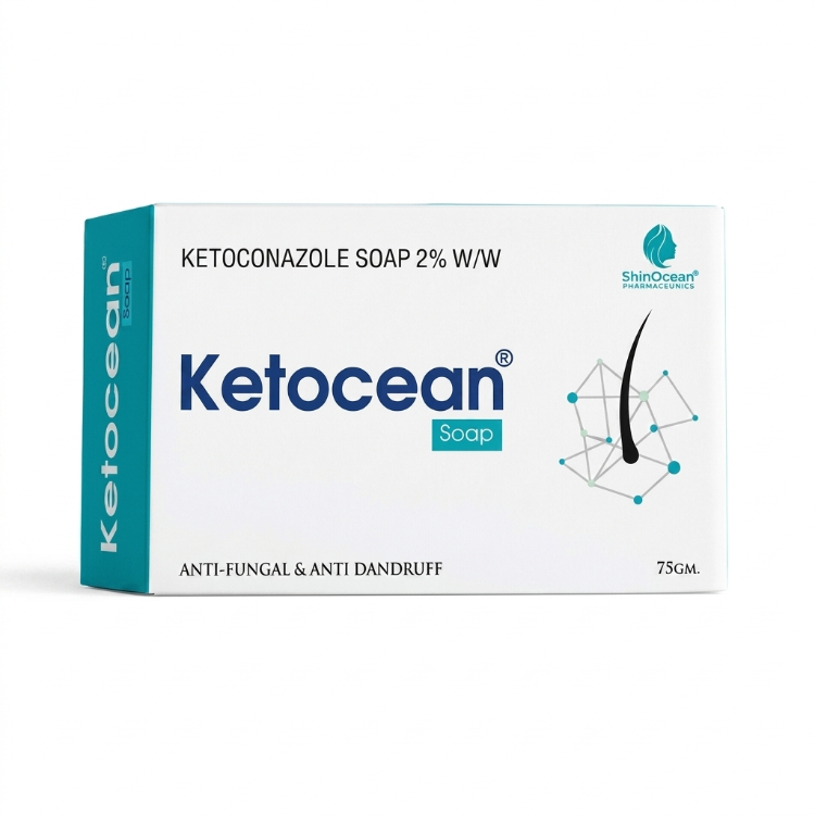 Ketaocean 2% Soap 75gm Pack Of 3