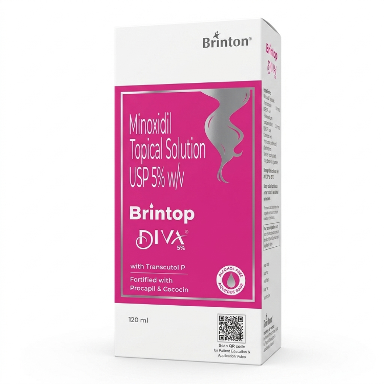 Brintop Diva 5% Topical Solution 120ml