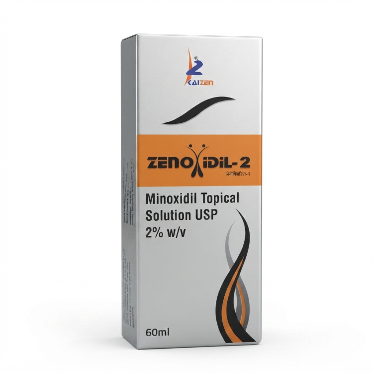 ZENOXIDIL-2 Minoxidil Topical Solution USP 2% w/v (60 ml)
