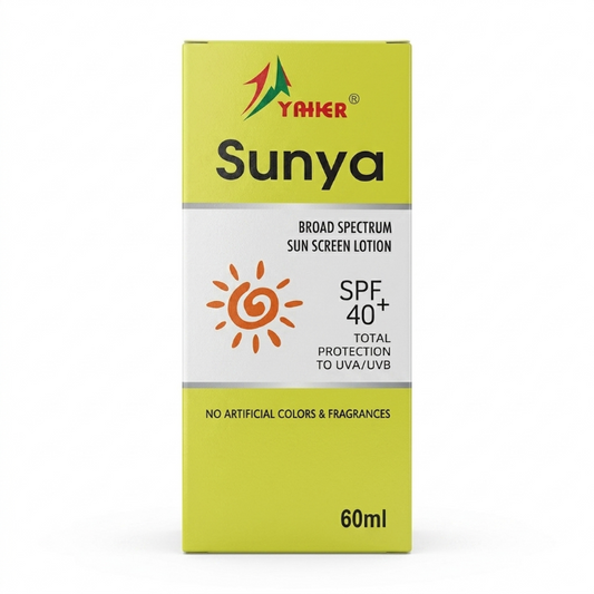 Sunya SPF 40+ Sunscreen Lotion 60 ml