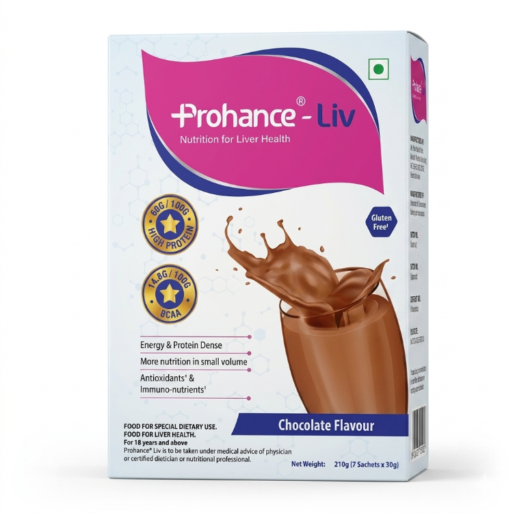 Prohance-Liv Chocolate Flavour Nutritional Drink Powder, 210 gm
