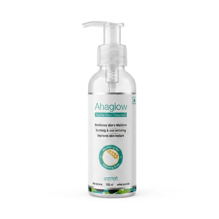 Ahaglow Gentle Skin Cleanser 125ml