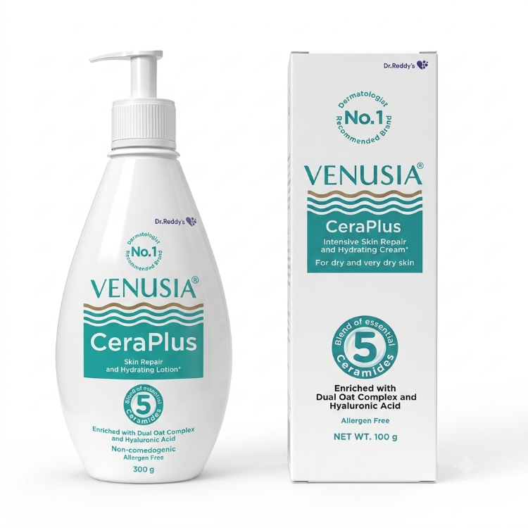 Venusia CeraPlus Intensive Skin Repair and Hydrating Lotion