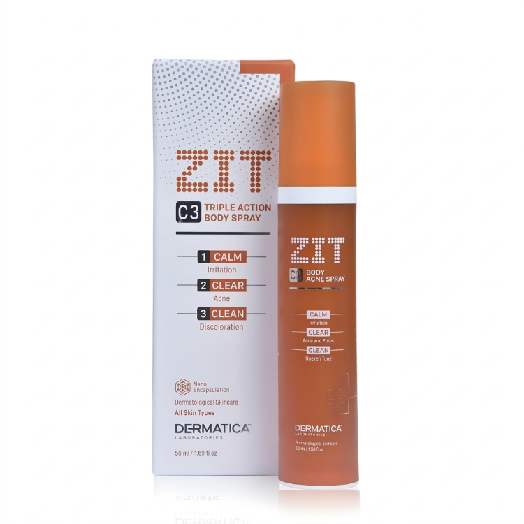 Dermatica ZIT C3 Triple Action Body Acne Spray 50ml