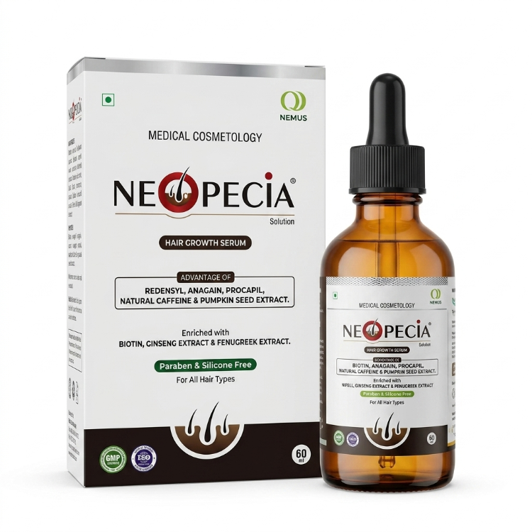 Neopecia Hair Growth Serum Solution 60ml