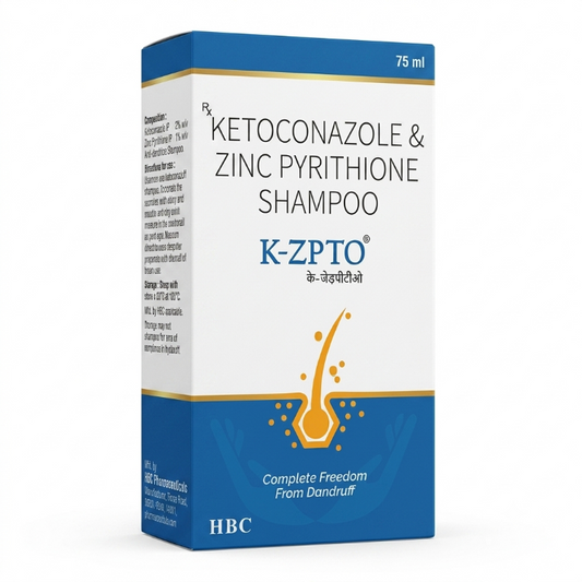 K Zpto Shampoo, 75ml