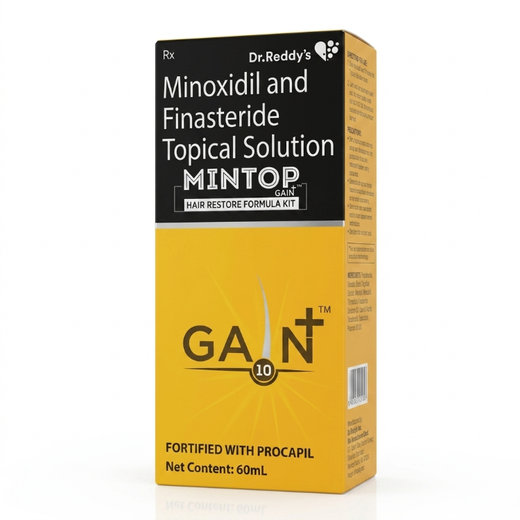 Mintop Gain Plus 10% Topical Solution 60ml