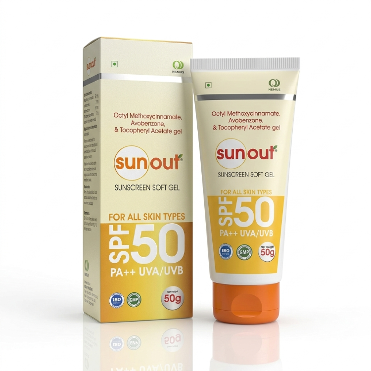 Sun Out Sunscreen Soft Gel SPF 50 PA++ 50g