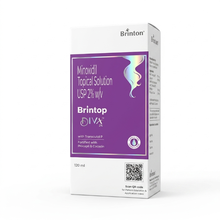 Brintop Diva 2% Topical Solution 120ml