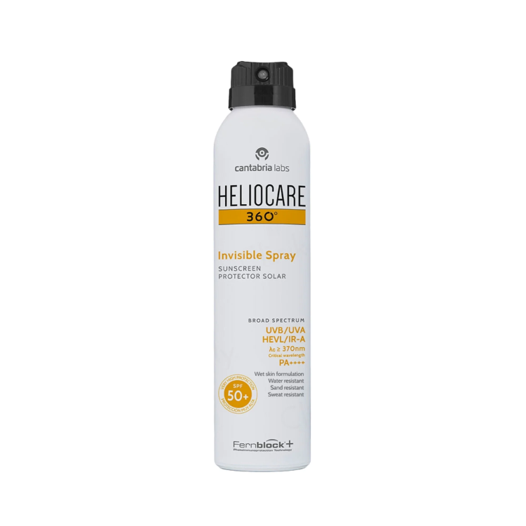Heliocare 360 Invisible Spray Protector Solar Sunscreen SPF 50+ PA+ 200ML