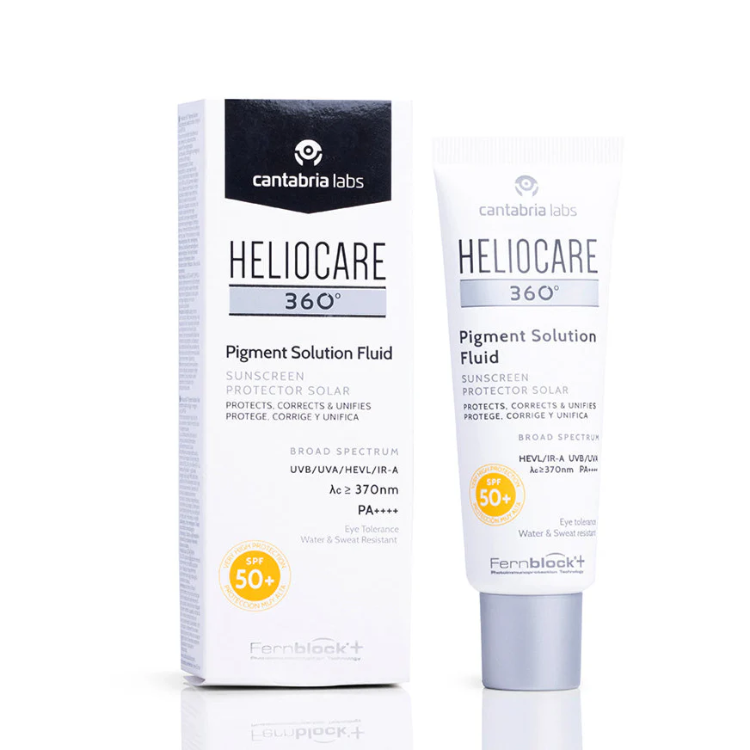 Heliocare 360 Pigment Solution Fluid Protector Solar Sunscreen SPF 50+50ml