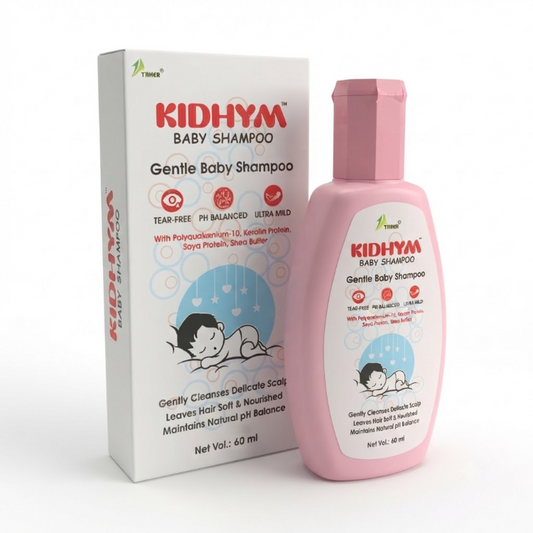 Kidhym Baby Shampoo 60ml Pack Of 2