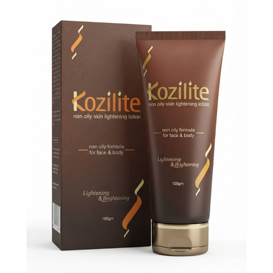 Kozilite Non Oily Skin Lightening Lotion 100g | Face  Body Brightening Moisturizer