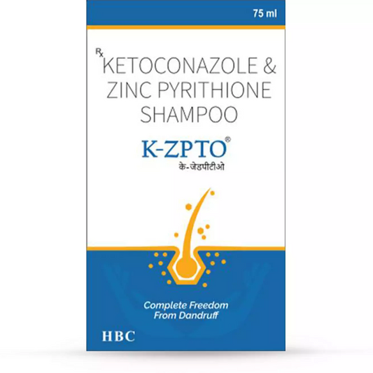 K Zpto Shampoo, 75ml