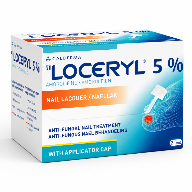 Loceryl 5% Nail Lacquer (Amorolfine 5%) 2.5 ml