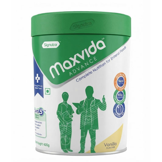 Maxvida Advance Complete Nutrition Powder Vanilla Flavour 400g