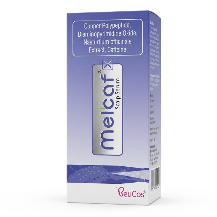 Melcaf X Serum 60ml | Advanced Hair Growth Scalp Care Serum
