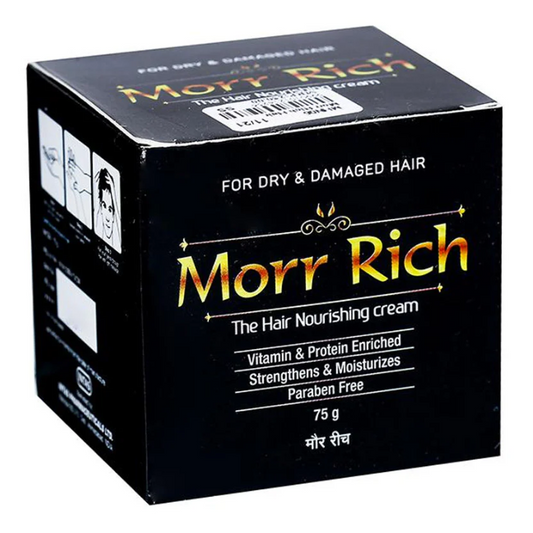 Morr Rich Hair Nourishing Cream for Dry & Damaged Hair 75gm