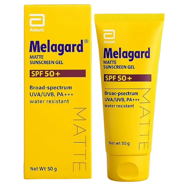 Melagard Matte Sunscreen Gel SPF 50+ PA 50gm