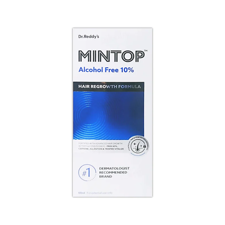 Mintop 10% Alcohol Free Solution 60ml