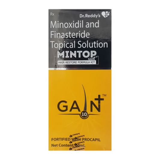 Mintop Gain Plus 10% Topical Solution 60ml