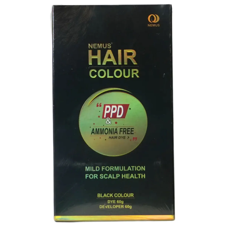 Nemus Hair Colour (Black) 60gm