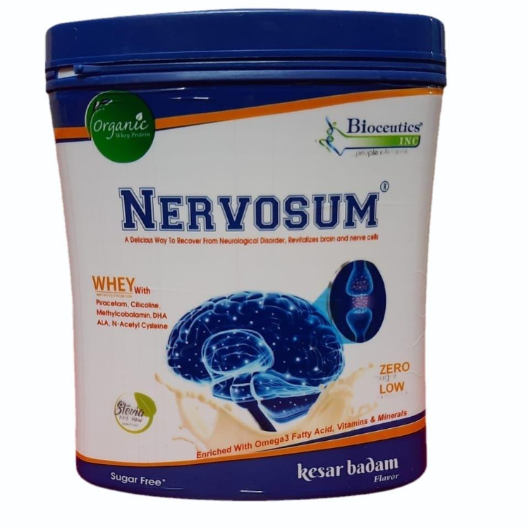 Nervosum Sugar Free Kesar Badam Powder 200gm