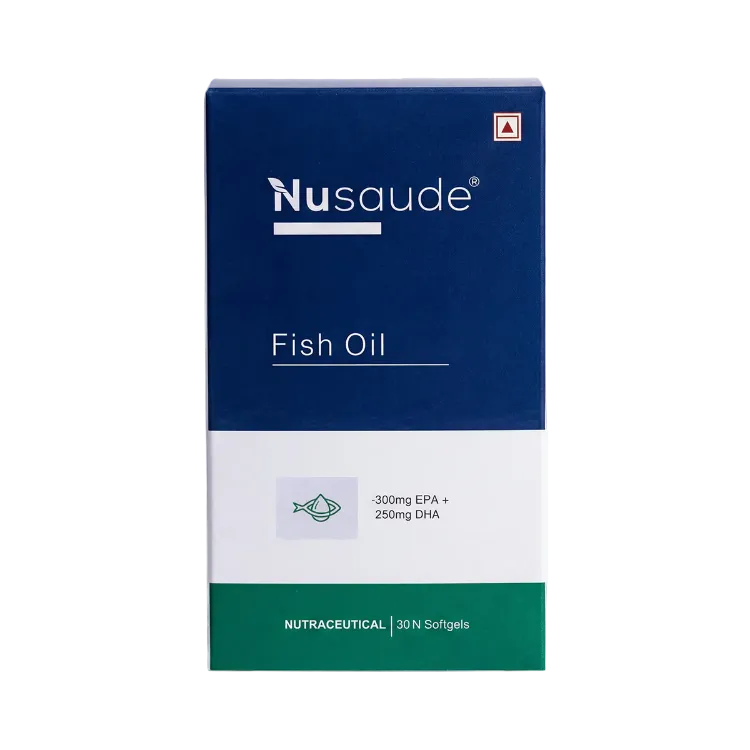 Nusaude Fish Oil Nutraceutical Softgel Capsule 30s
