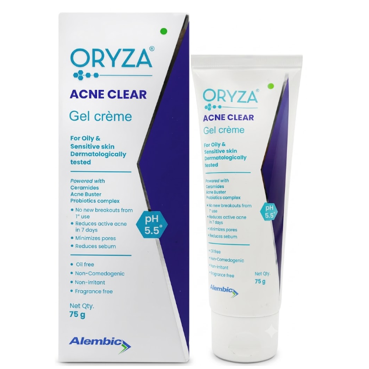 Oryza Acne Clear Gel Creme 75gm