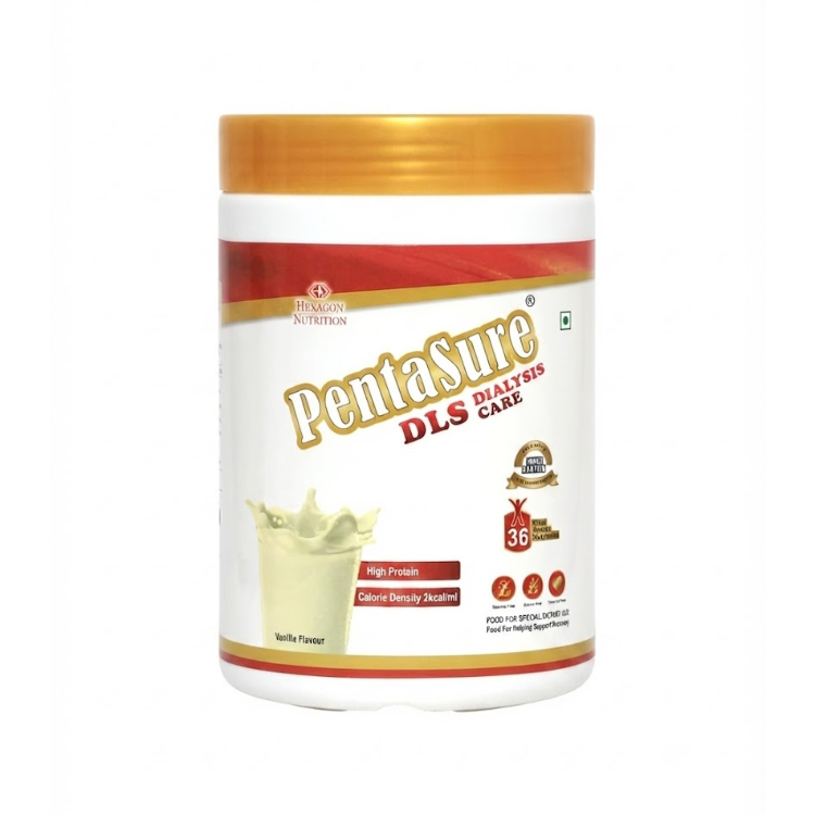PentaSure DLS Dialysis Care Nutrition Supplement Vanilla Flavour 400gm