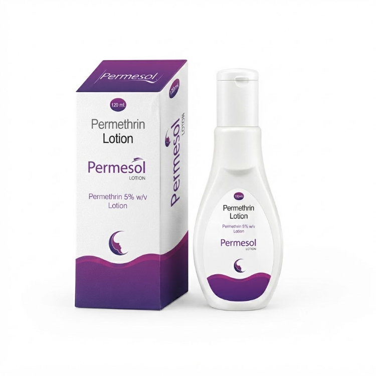 Permesol Permethrin 5% Lotion 120 ml (Pack Of 2)