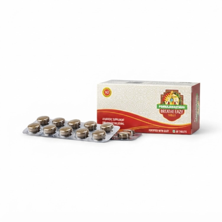 Pankajakasthuri Breathe Eazy Tablets – 60 Tablets