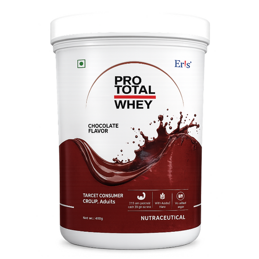 Pro Total Whey Protein Powder Chocolate Flavour 400g