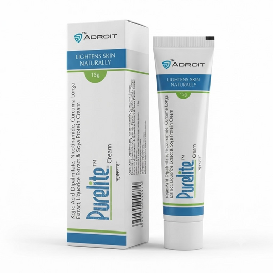 Purelite Kojic Acid, Nicotinamide  Skin Brightening Cream 15g