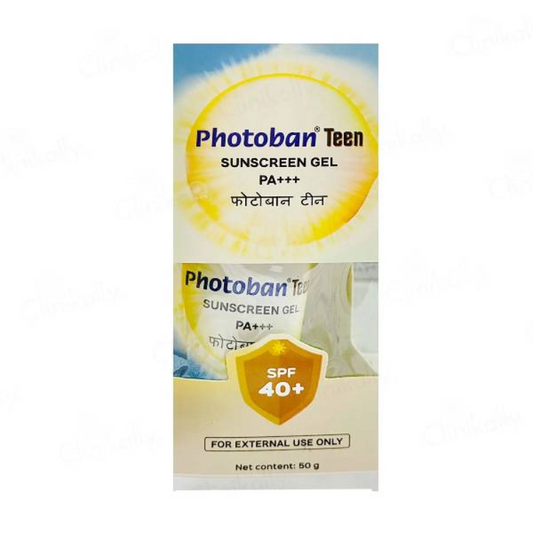 Photoban Teen Sunscreen Gel SPF 40+ 50gm