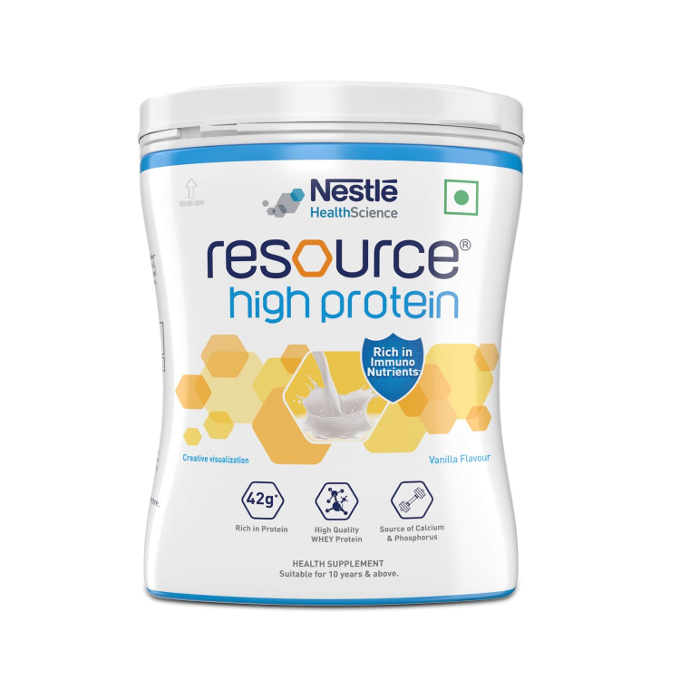 Resource High Protein Vanilla Flavour Powder, 400 gm