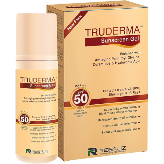 Regaliz Truderma SPF 50 Silicone Sunscreen Gel 50GM