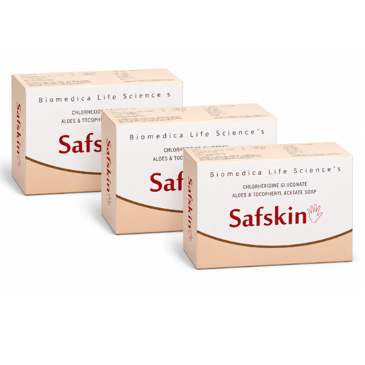 Safskin Soap Pack Of 3