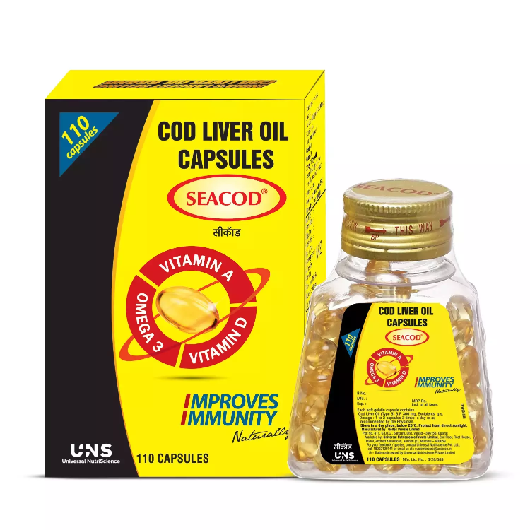 Seacod Cod Liver Oil Capsule 100s