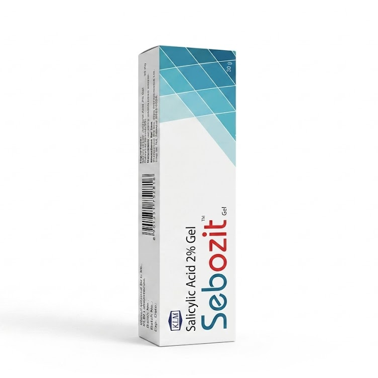 Sebozit Salicylic Acid 2% Gel 30g | Acne Pimples Treatment Gel for Oily Skin
