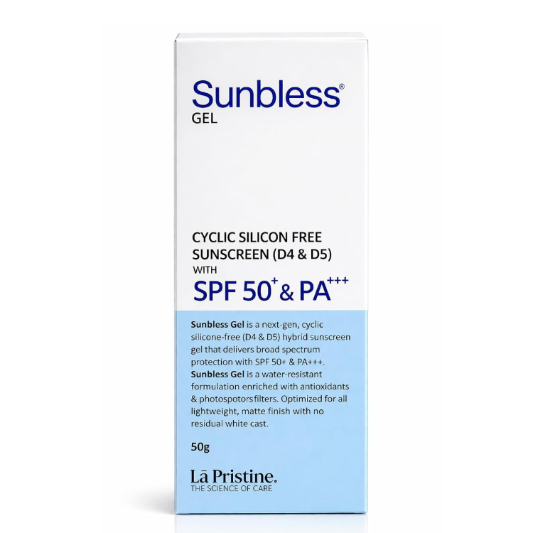 Sunbless Cyclic Silicon Free Sunscreen Gel SPF 50+ PA+++ 50gm