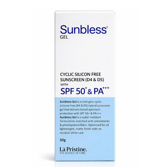 Sunbless Cyclic Silicon Free Sunscreen Gel SPF 50+ PA+++ 50gm