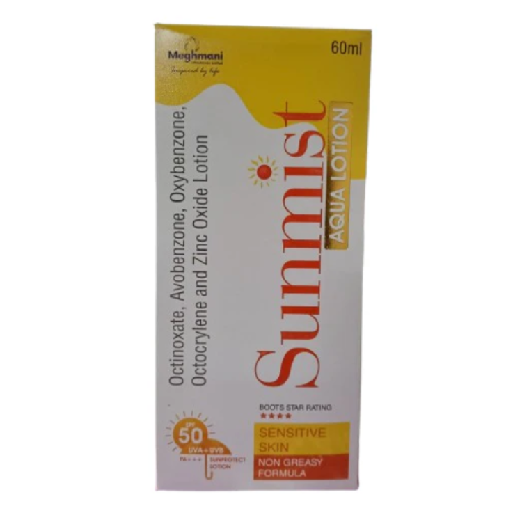 Sunmist Aqua Spf50 Lotion 60 ml