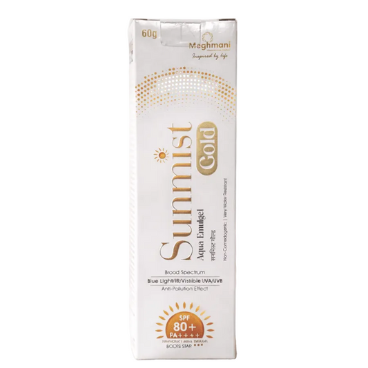 Sunmist Gold Aqua Emulgel SPF 80 60gm