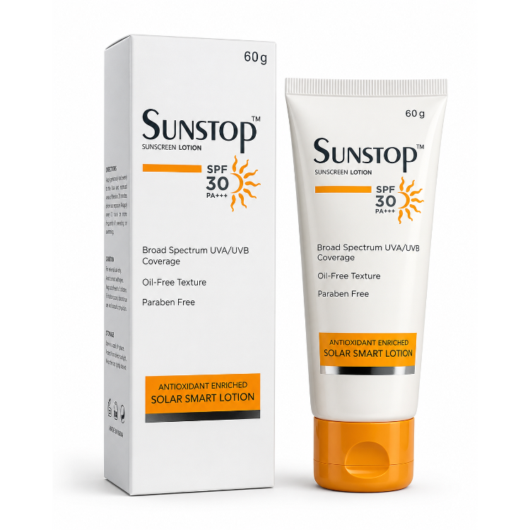 Sunstop SPF 30 Sunscreen Lotion 60gm