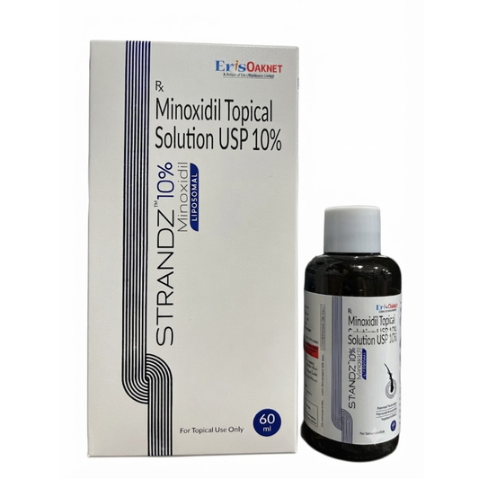 Strandz 10% Minoxidil Topical Solution USP 10% 60ml
