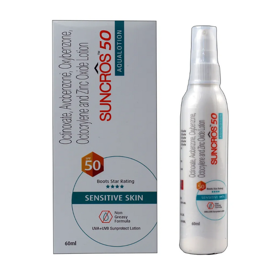 Suncros Aqua Lotion SPF 50 60ml