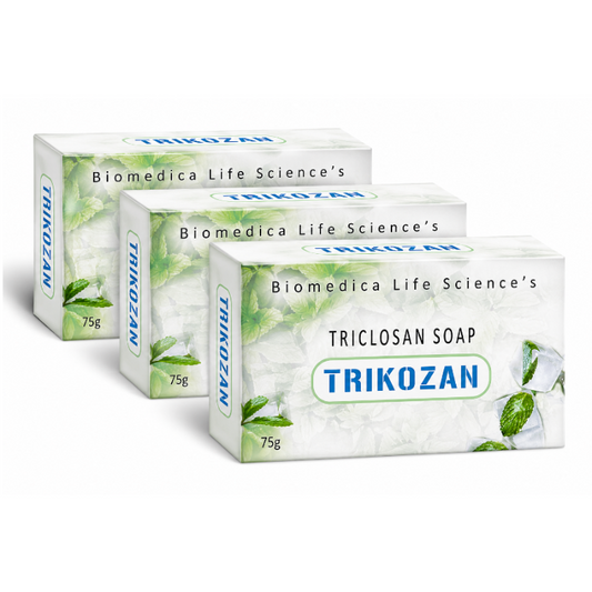 Trikozan Triclosan Soap 75g Pack Of 3