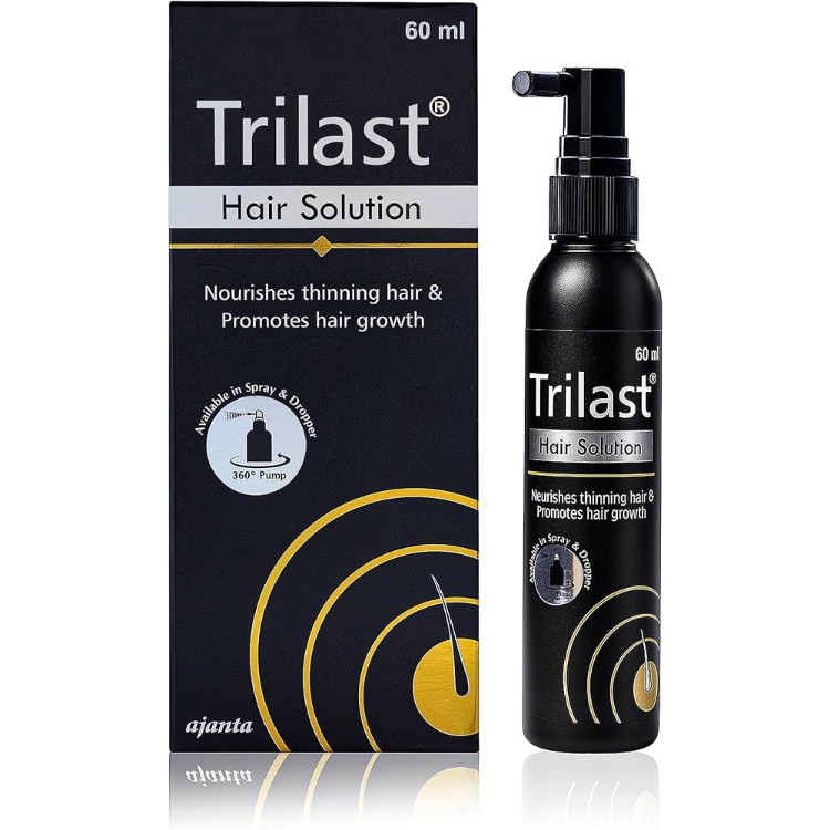 Trilast Hair Solution (Spray & Dropper) 60ml